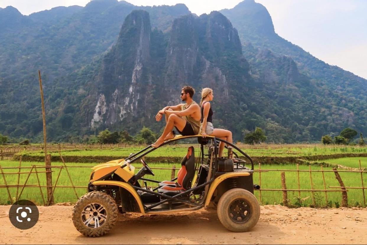Vang Vieng Victory Hostel Екстер'єр фото
