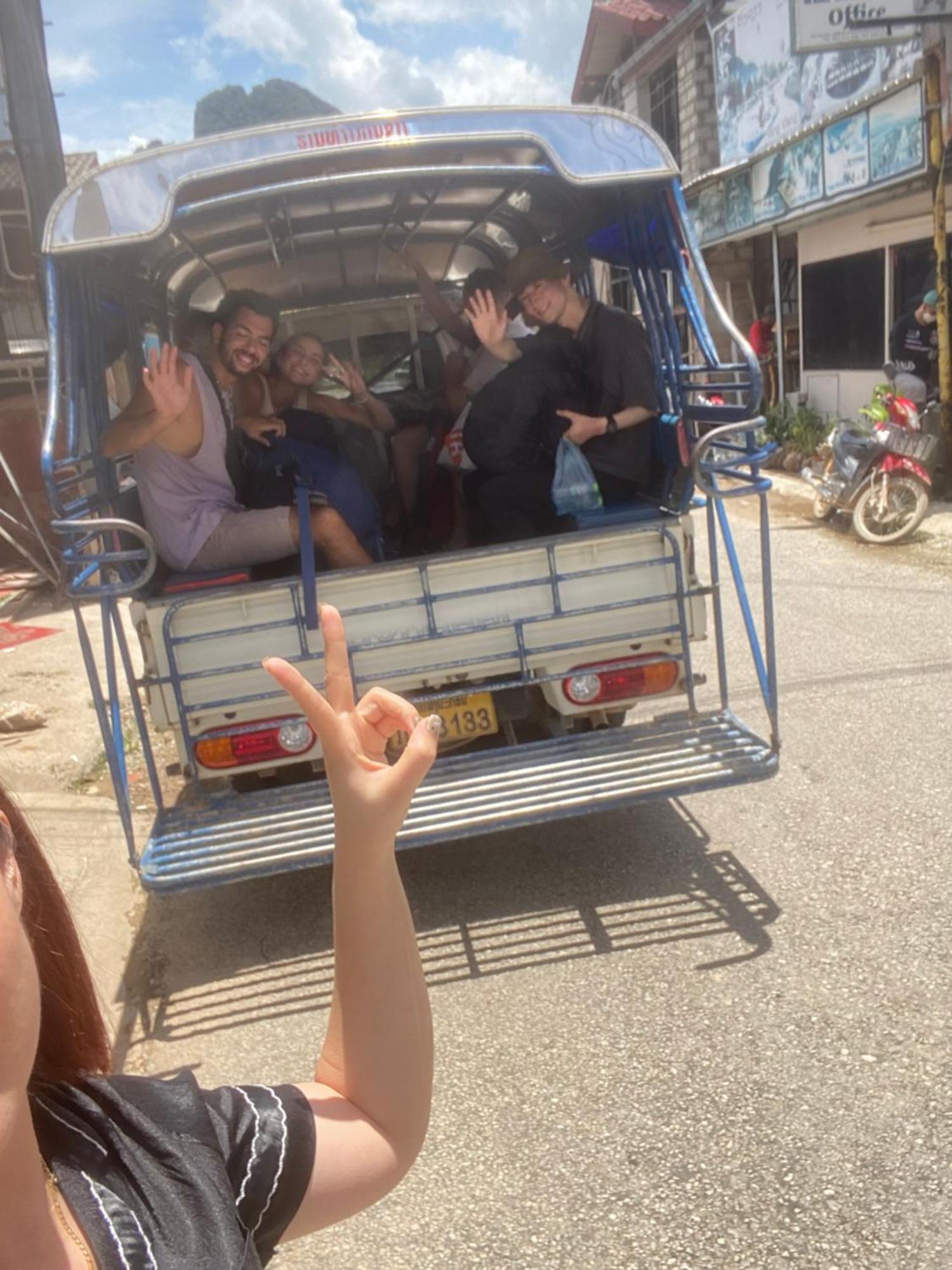 Vang Vieng Victory Hostel Екстер'єр фото