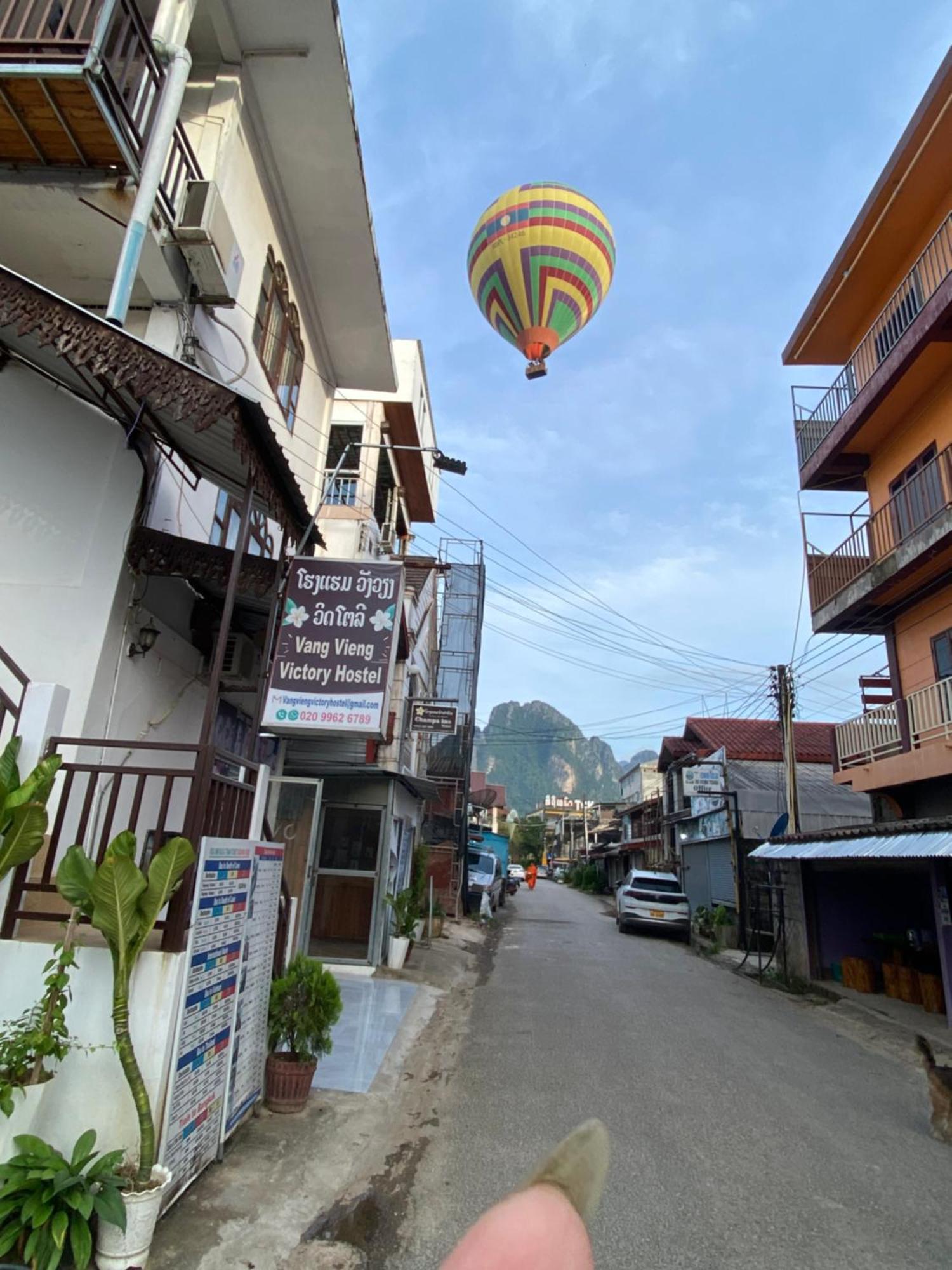 Vang Vieng Victory Hostel Екстер'єр фото